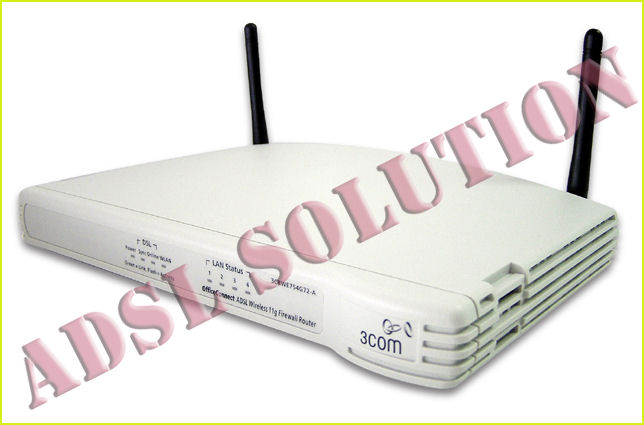 3Com Office Connect 3CRWE754G72-A Wireless ADSL 3Com Office Connect 3CRWE754G72-A Wireless ADSL