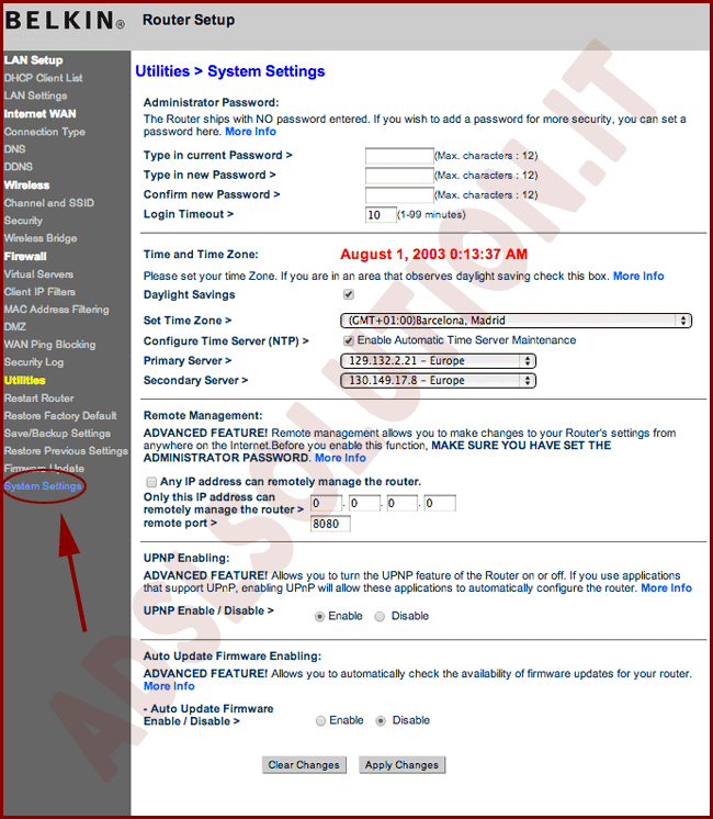 Belkin f5d7634-4 UPnP Belkin f5d7634-4 UPnP