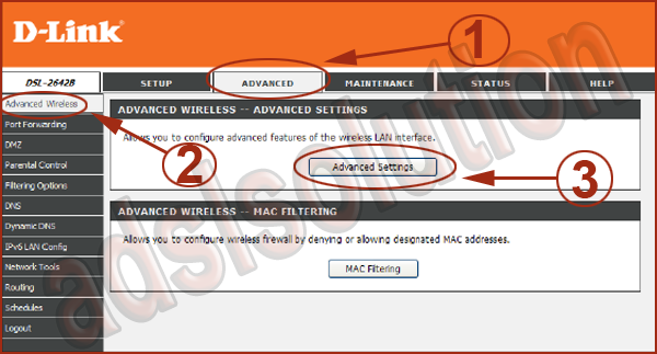 D-Link DSL-2642B Risolvere il problema delle disconnessioni wireless D-Link DSL-2642B Risolvere il problema delle disconnessioni wireless