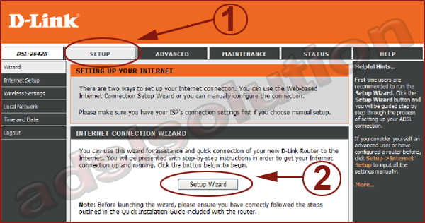 D-Link DSL-2742B D-Link DSL-2742B
