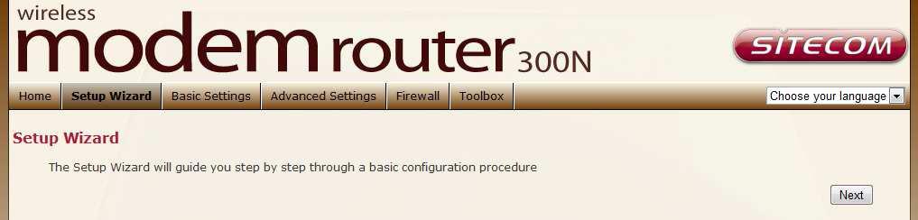 Sitecom Wireless Modem Router 300N WLM-2501 Sitecom Wireless Modem Router 300N WLM-2501