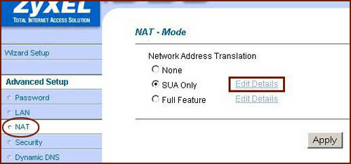 Zyxel prestige 650R-31 Zyxel prestige 650R-31