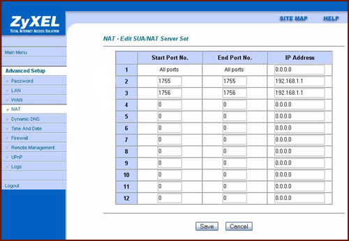 Zyxel prestige 650R-31 Zyxel prestige 650R-31